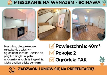 mieszkanie na wynajem - Ścinawa