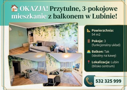 mieszkanie na sprzedaż - Lubin, Centrum