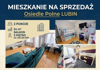 mieszkanie na sprzedaż - Lubin, Polne