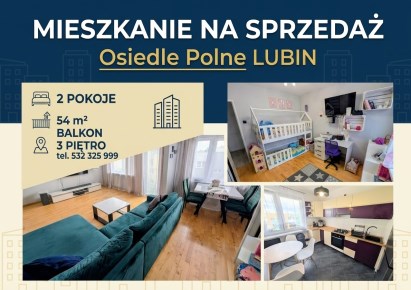 mieszkanie na sprzedaż - Lubin, Polne